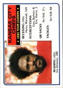 1984 Topps Kansas City Chiefs