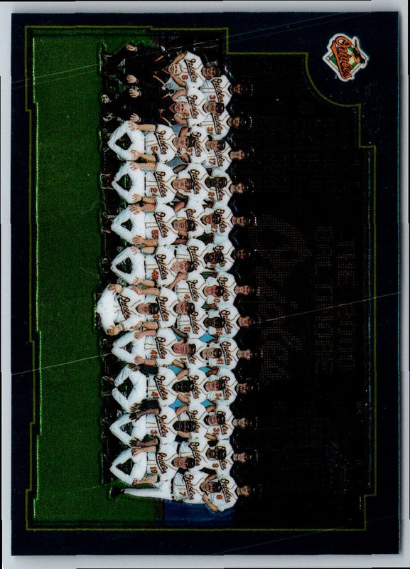 2001 Topps Chrome Baltimore Orioles #625