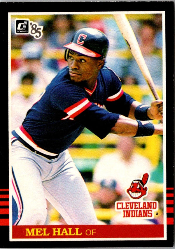 1985 Donruss Mel Hall #338