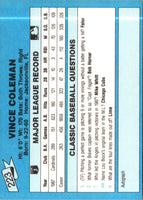 1988 Classic Blue Vince Coleman #223