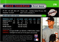 1996 Bowman's Best Jason Thompson #178 Rookie