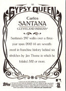 2015 Topps Gypsy Queen Carlos Santana