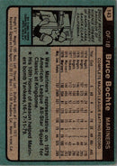 1980 Topps Bruce Bochte