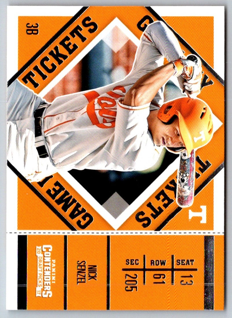 2017 Leaf Best of Baseball Nick Senzel