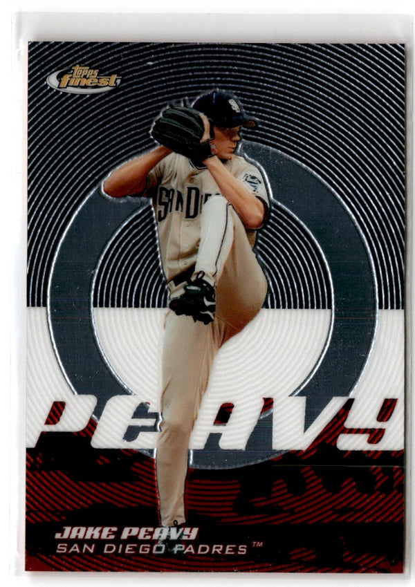 2005 Finest Jake Peavy #55