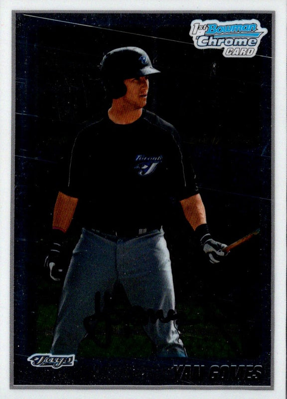 2010 Bowman Chrome Prospects Yan Gomes #BCP125