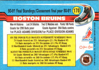 1991 O-Pee-Chee Boston Bruins #170