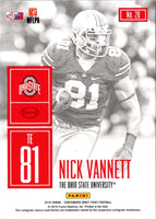 2016 Panini Contenders Draft Picks Nick Vannett #28