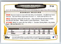 2013 Bowman Gregory Polanco #TP-38