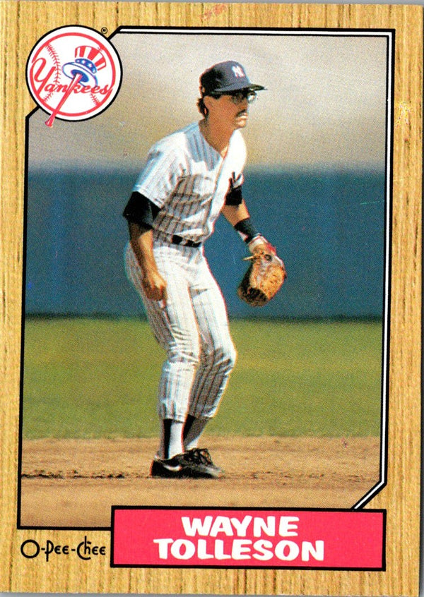 1987 O-Pee-Chee Wayne Tolleson #224