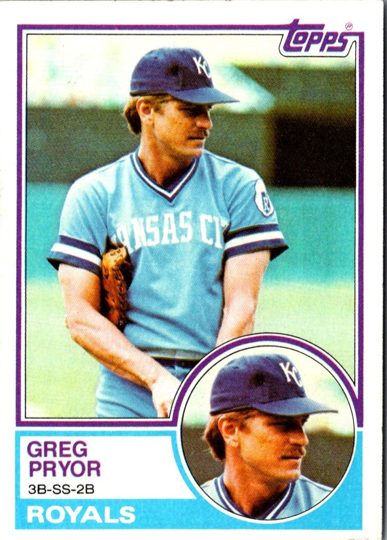 1983 Topps Greg Pryor