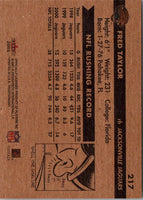 2001 Fleer Tradition Glossy Fred Taylor #217