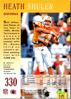 1994 Pro Line Live Heath Shuler #330 Rookie