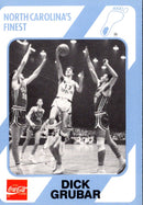 1989 Collegiate Collection North Carolina's Finest Dick Grubar