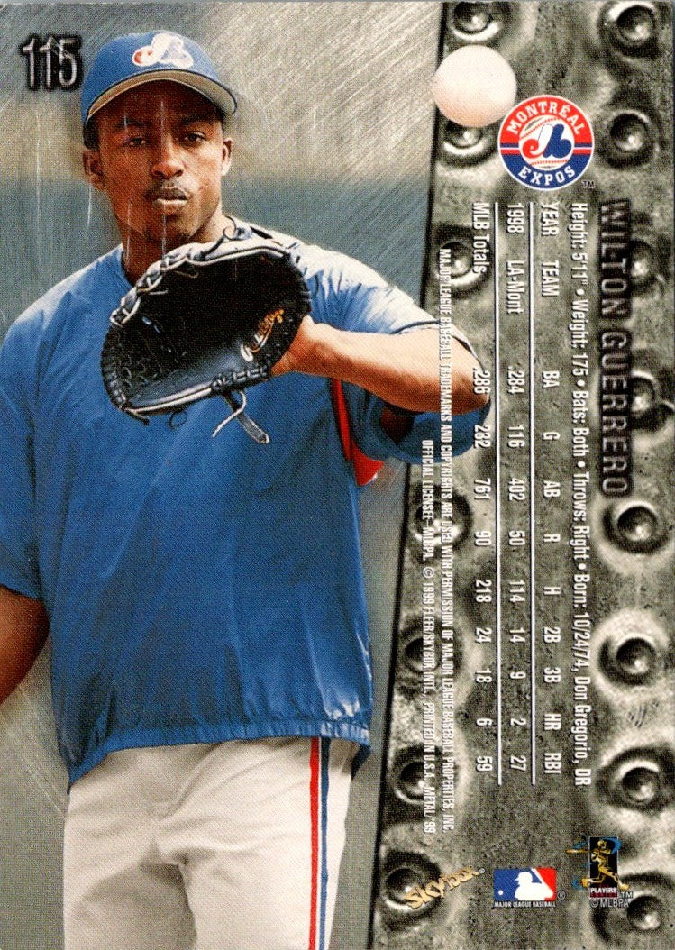 1999 Metal Universe Wilton Guerrero