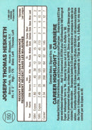 1986 Leaf Joe Hesketh