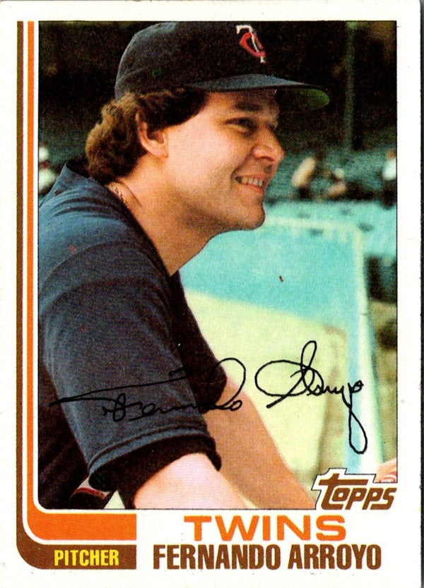 1982 Topps Fernando Arroyo #18