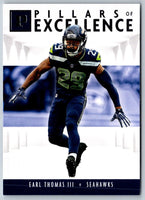 2018 Panini Pillars of Excellence Earl Thomas III #PI-ET