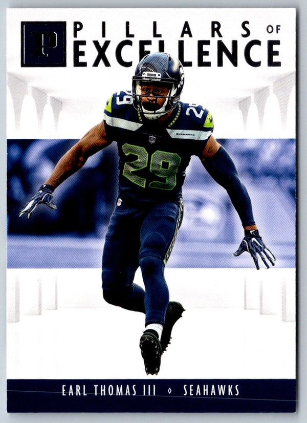 2018 Panini Pillars of Excellence Earl Thomas III #PI-ET