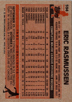 1983 Topps Eric Rasmussen #594