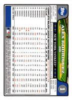 2008 Topps Alex Rodriguez #1