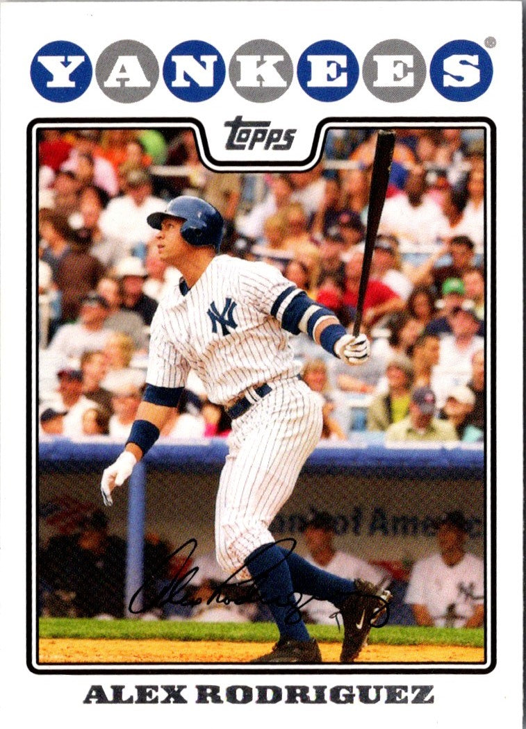 2008 Topps Alex Rodriguez