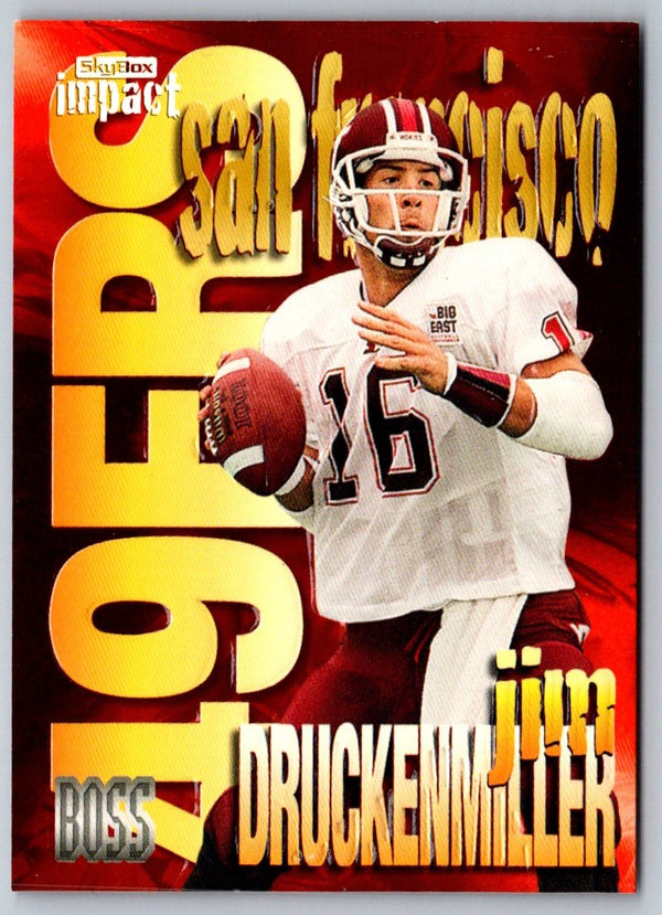 1997 SkyBox Impact Boss Jim Druckenmiller #8
