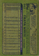 1982 Topps Frank White