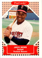 1991 ProCards Jarvis Brown #92