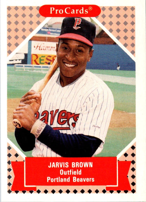 1991 ProCards Jarvis Brown #92