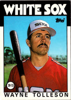 1986 Topps Traded Wayne Tolleson #115T