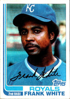 1982 Topps Frank White #156