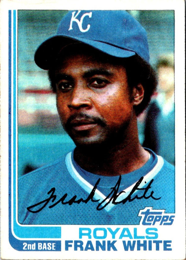 1982 Topps Frank White #156