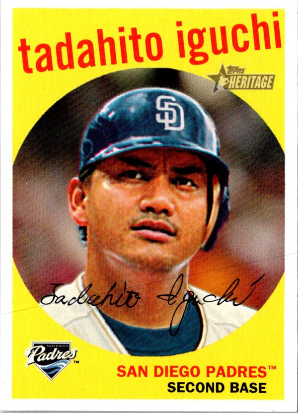 2008 Topps Heritage Tadahito Iguchi #181