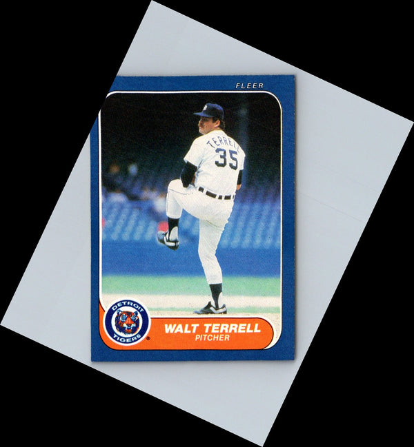 1986 Fleer Walt Terrell #240