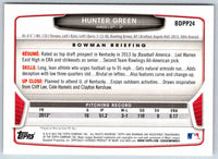 2013 Bowman Hunter Green #BDPP24