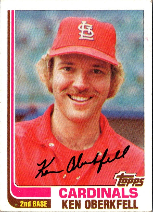 1982 Topps Ken Oberkfell #474