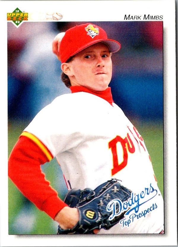 1992 Upper Deck Minors Mark Mimbs #77