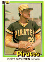 1981 Donruss Bert Blyleven #135