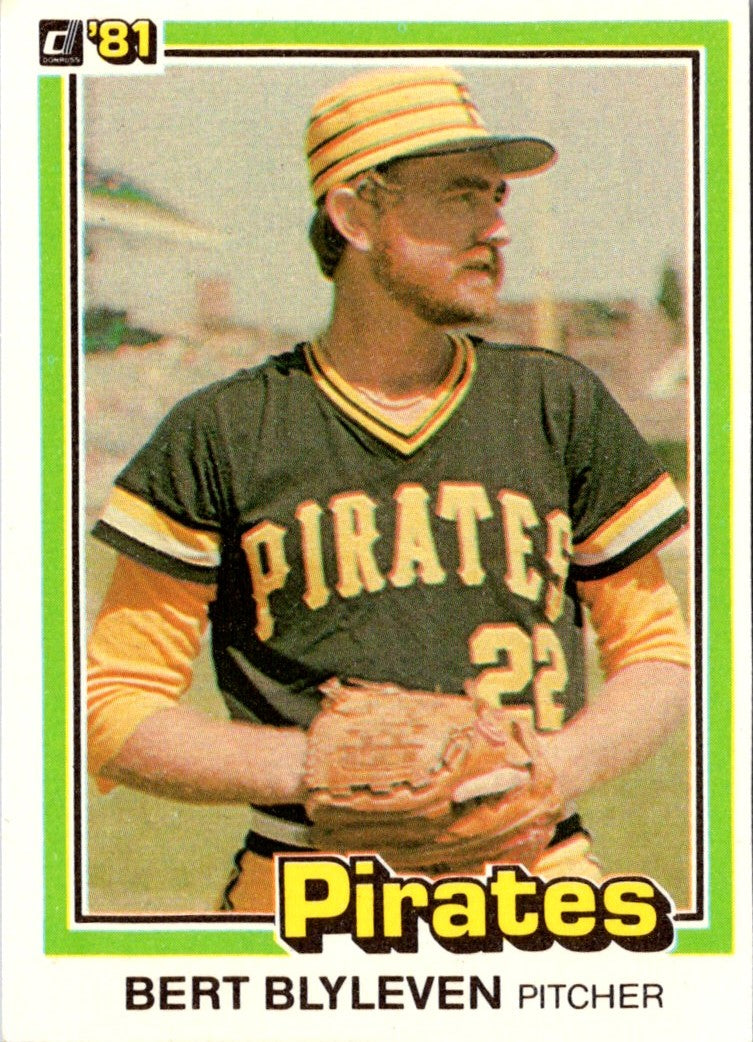 1981 Donruss Bert Blyleven