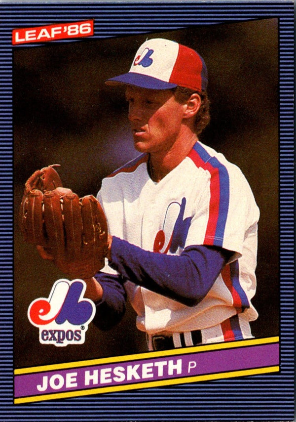 1986 Leaf Joe Hesketh #150