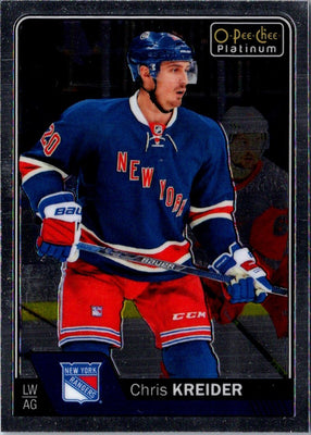 2016 O-Pee-Chee Platinum Chris Kreider #132