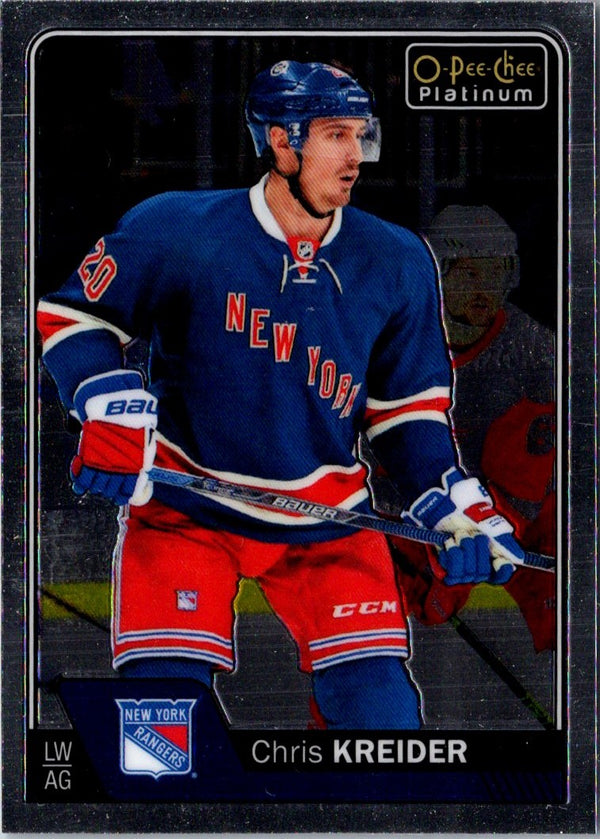 2016 O-Pee-Chee Platinum Chris Kreider #132