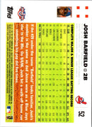 2007 Topps Opening Day Josh Barfield