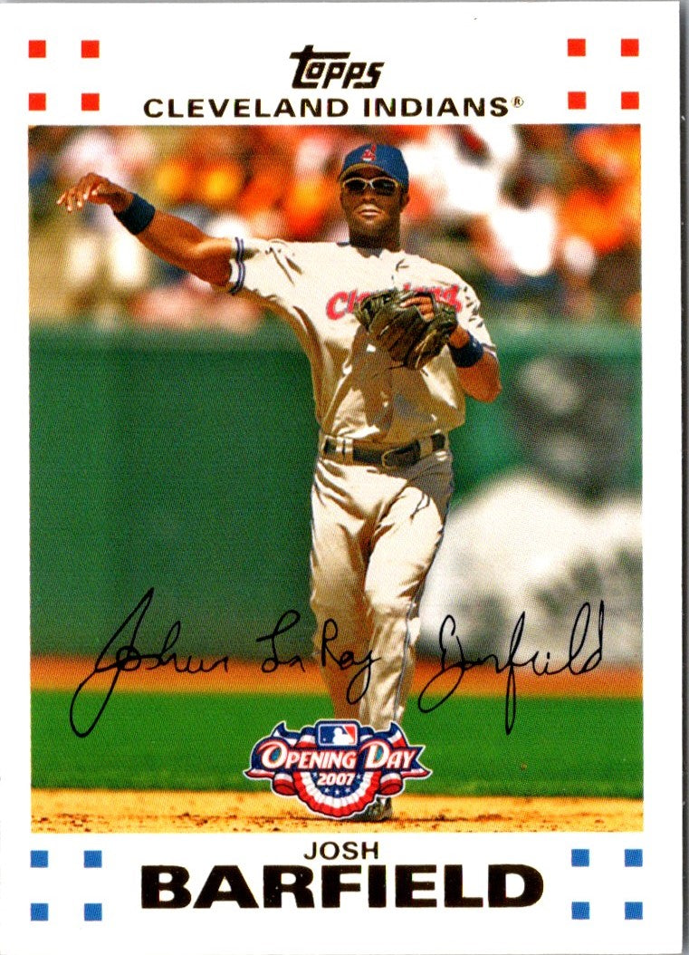 2007 Topps Opening Day Josh Barfield