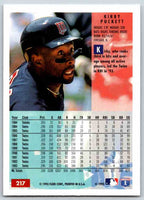 1994 Fleer Baseball Kirby Puckett #217