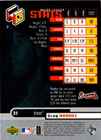 1999 Upper Deck Victory Greg Maddux #31