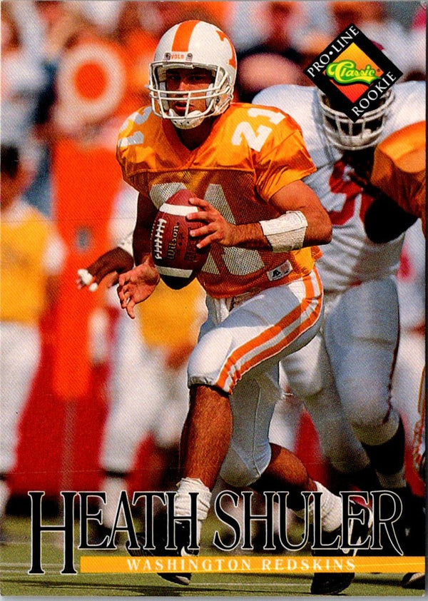 1994 Pro Line Live Heath Shuler #330 Rookie