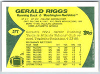 1989 Topps Gerald Riggs #27T