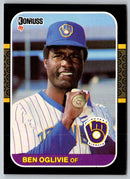 1986 Donruss Ben Oglivie